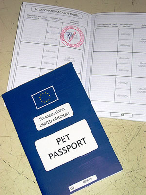 Pets passports